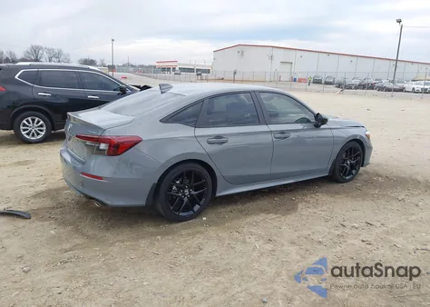 2025 Honda Civic Sport z USA, uszkodzony, nr VIN 2HGFE2F52SH573380